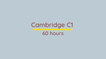 Cambridge C1 Annual Course